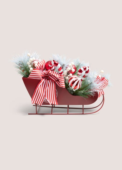 Red Candy Foliage Sleigh