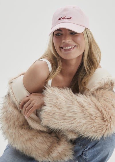 Madein Pink Rosie Embroidered Cap