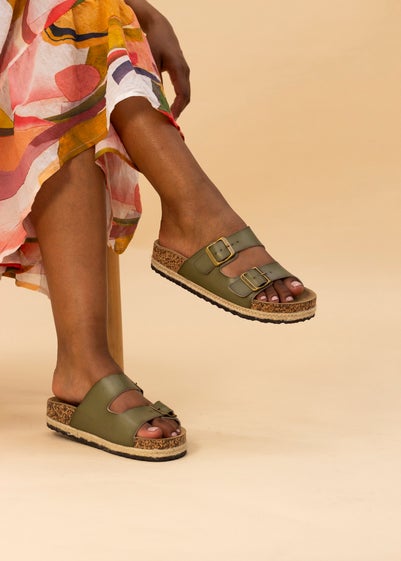 Lunar Khaki Belinda Sandal
