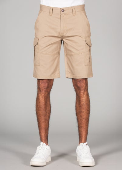 Tokyo Laundry Stone Cotton Cargo Shorts