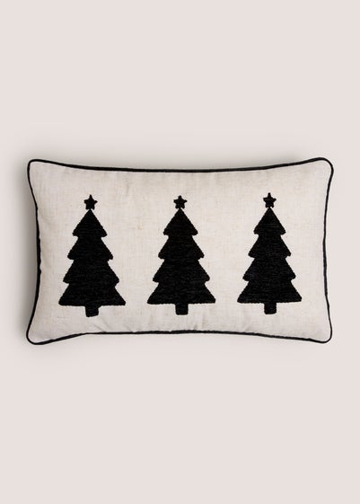 Cream Mono Tree Cushion