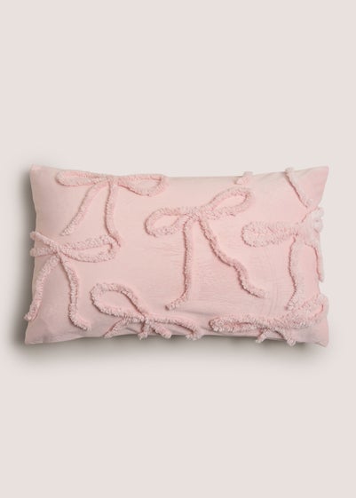 Pink Bow Cushion