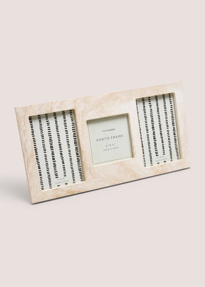 Neutral Marble Effect Multi Frame