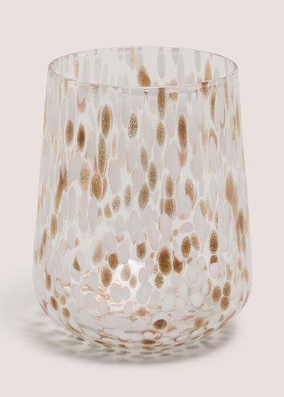 Gold Mono Confetti Tumbler