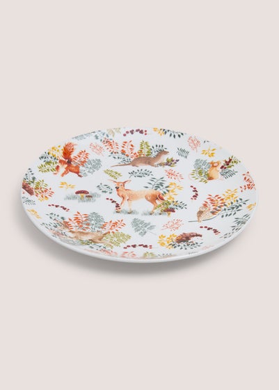 Woodland Animal Dinner Plate
