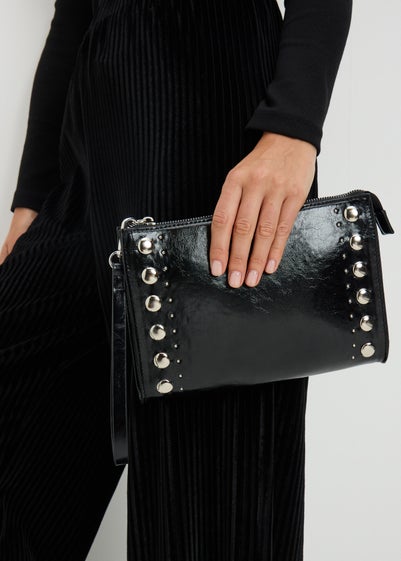 Black Wristlet Bag
