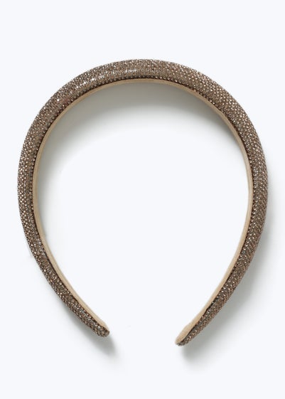 Muse Bronze Rhinestone Headband