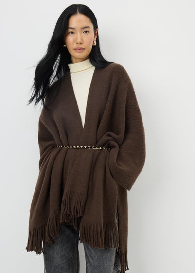 Brown Basic Shawl