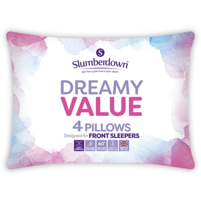 Slumberdown 4 Pack Dreamy Value Pillows