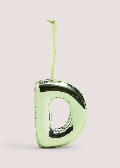 Green Alphabet Balloon Tree Decoration