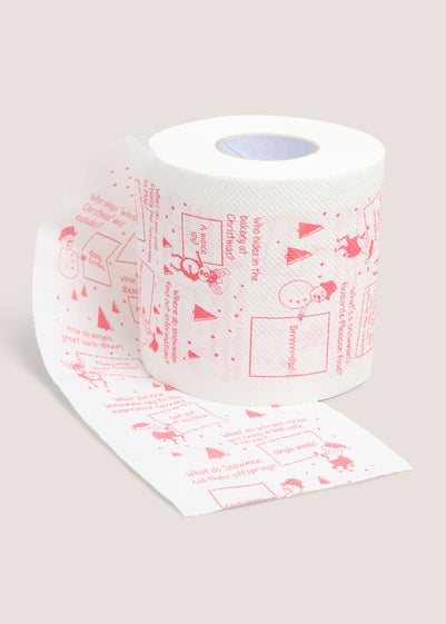 Christmas Joke Toilet Roll