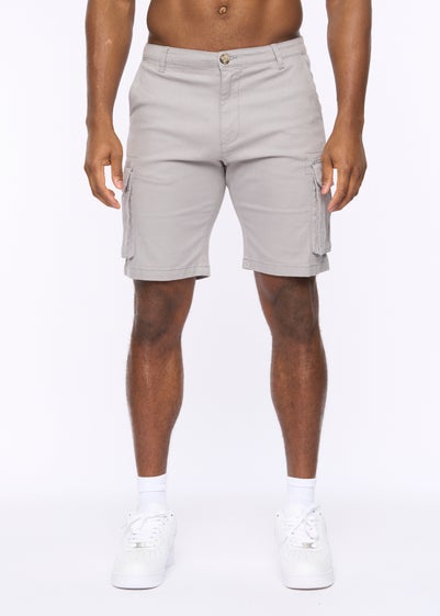 Crosshatch Grey Frentons Cargo Shorts