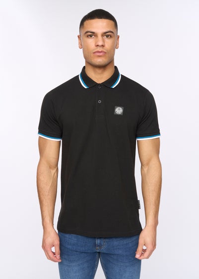 Henleys Black Henalpha Polo