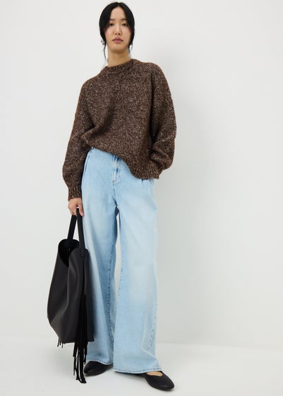 Brown Sequin Jumper