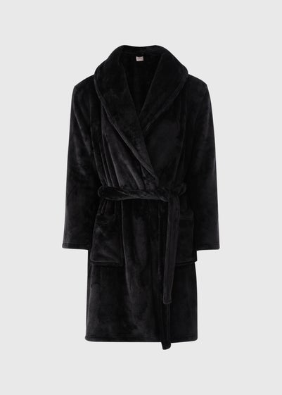 Black Dressing Gown