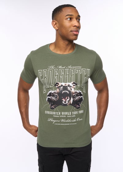 Crosshatch  Green Dogz  T-Shirt