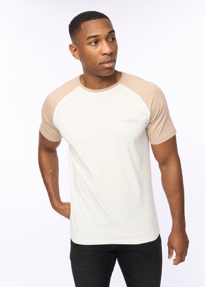 Crosshatch White Meza T-Shirt