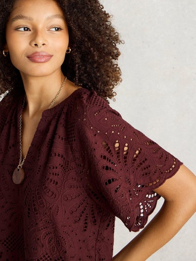 Kleid Lindsay aus Lochspitze