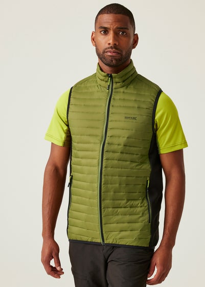 Regatta Forest Green Andreson Water Repellent Extol Stretch Hybrid Bodywarmer