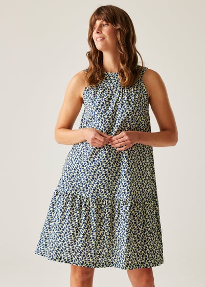 Regatta Jasmine Flower Blue Orla Kiely Summer II Dress