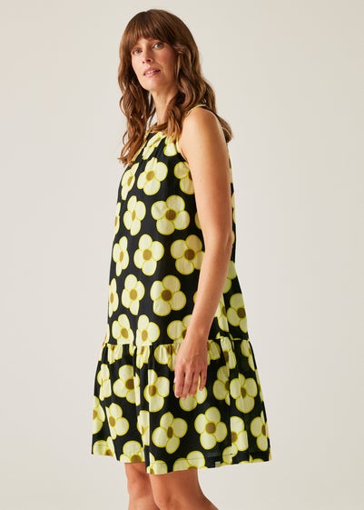 Regatta Spinning Flower Black Orla Kiely Summer II Dress