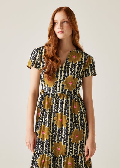 Regatta Lotus Mustard Orla Kiely Dress