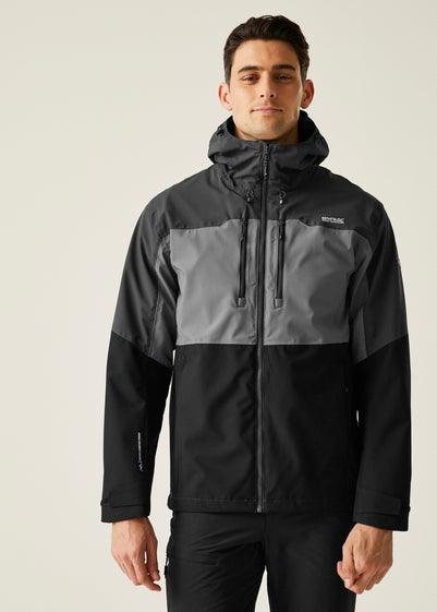 Regatta Grey/Black Maland II Waterproof Breathable Isotex Stretch Jacket