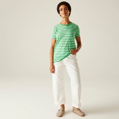 Regatta Lime Stripe Bayletta Tee