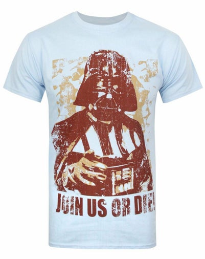 Star Wars Blue Darth Vader T Shirt