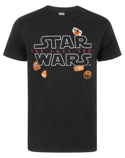Star Wars Black Badges T Shirt
