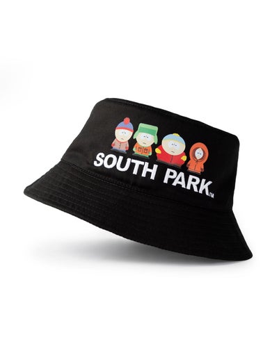 South Park Black Character Line Up Bucket Hat