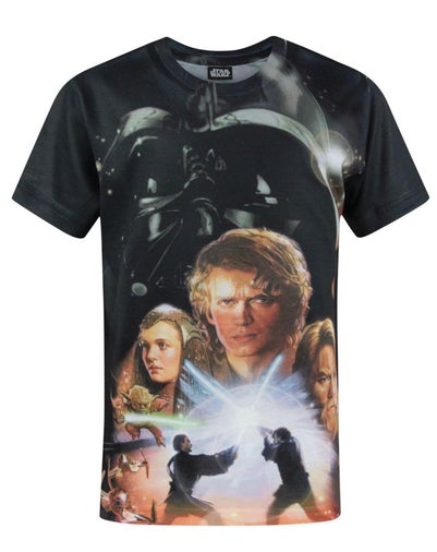 Star Wars Kids Black Revenge Of The Sith Kids T Shirt (3-12 Years)