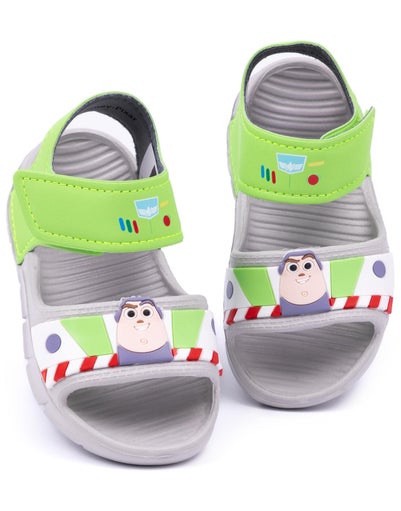 Toy Story Buzz Lightyear Kids Grey Sandals (Younger 6-12 Older)