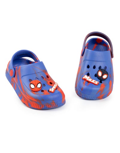 Marvel Spidey Kids Black Clogs (Younger 6-12 Older)