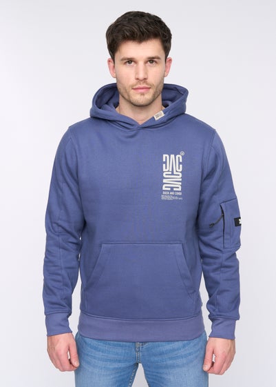 Duck & Cover Navy Tremake Hoodie