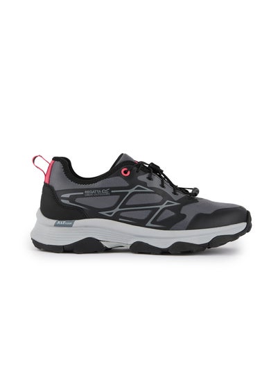 Regatta Seal Grey Peach Bloom Blaze Water Repellent Trainers