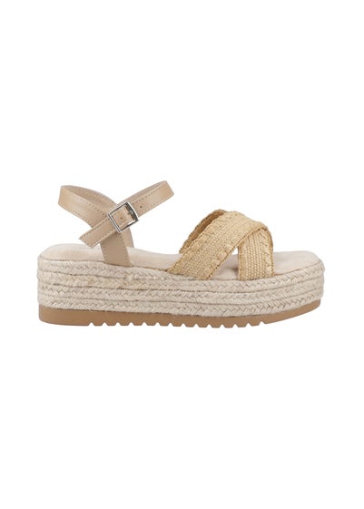 Hush Puppies Tan Jemma Espadrille Sandal