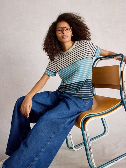 Gestreiftes T-Shirt Clara