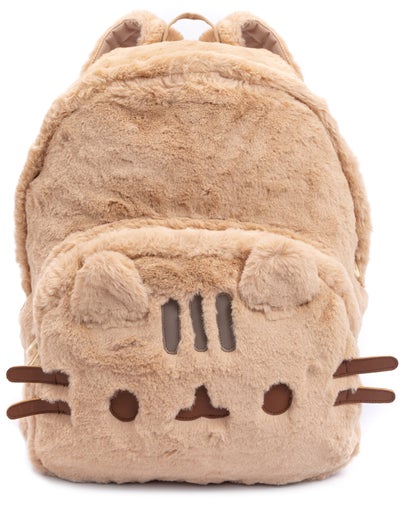 Pusheen Beige Fur 3D Whiskers Backpack
