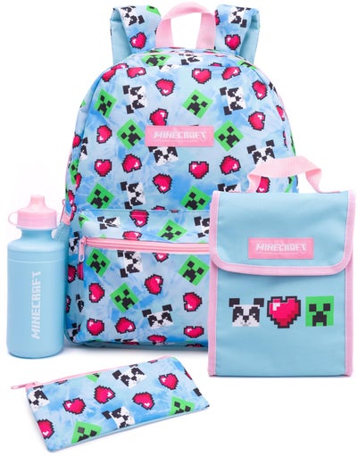 Minecraft Kids 4 Piece Bag Set