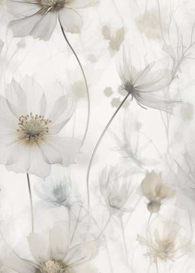 Muriva Lissa Flowers Cream Wallpaper