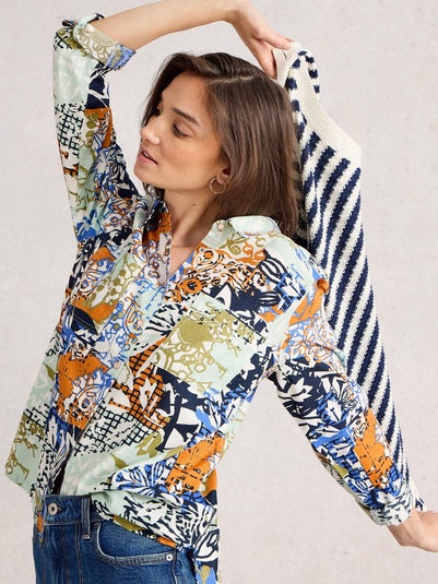 Bluse Sophie aus Bio-Baumwolle