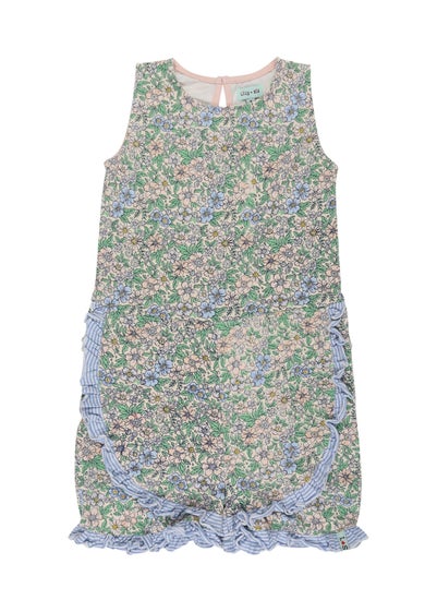 Lilly & Sid Multicoloured Ditsy Floral Print Playsuit (24 Months- 8 Years)