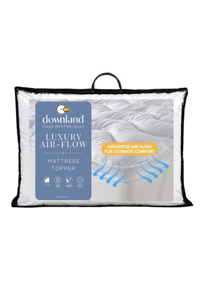 Downland White Air Flow Mattress Topper
