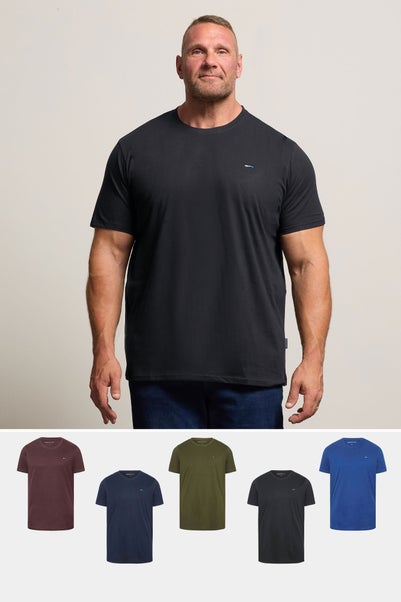 BadRhino 5 Pack Black & Blue Core T-Shirts