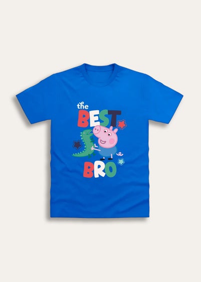 Brand Threads George Pig Blue T Shirt (Ages 3-6 Years)