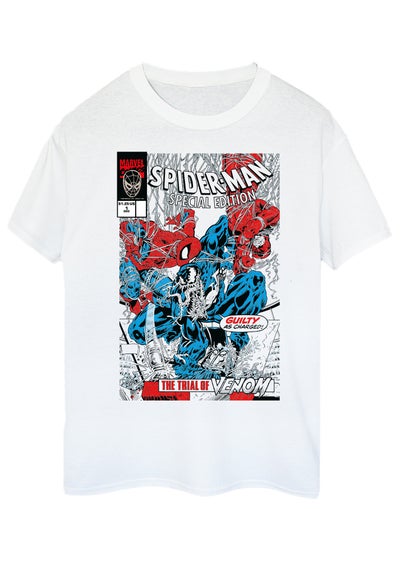 Marvel Comics Spider-Man Special Edition White Graphic T-Shirt