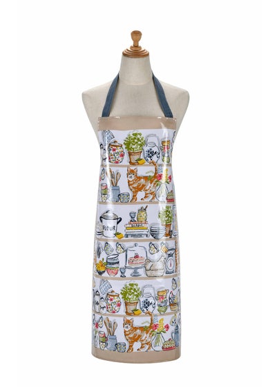 Ulster Weavers Pantry Cats Multi Colour Apron - PVC/Oilcloth
