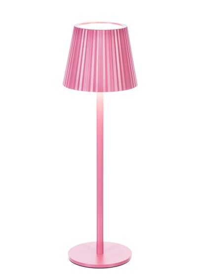 Premier Decorations LED USB Rechargeable Coral Touch Activated Aluminium Table Lamp