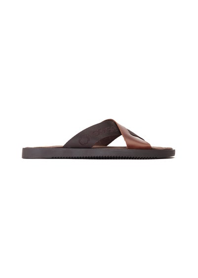 Base London Brown Webb Slider